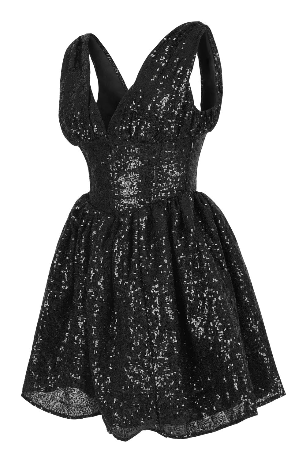 Keiana Sequin Steel Boned Corset Dress