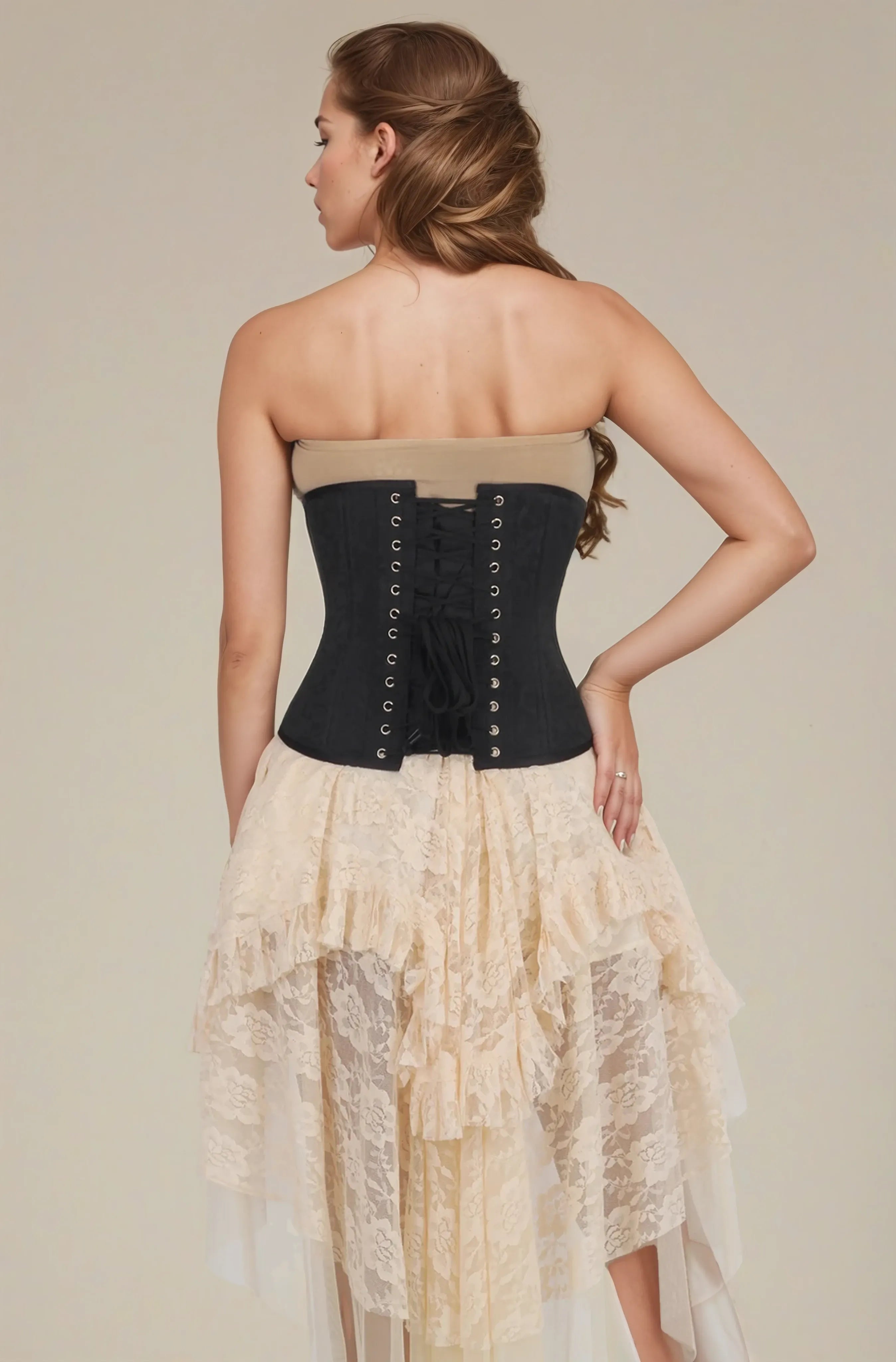 Brooklyn Gothic Waist Trainer Underbust Corset