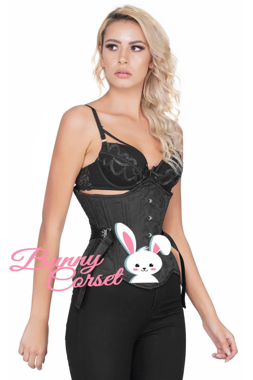 Ashley Curvy Waist Training Corset with Fan Lacing