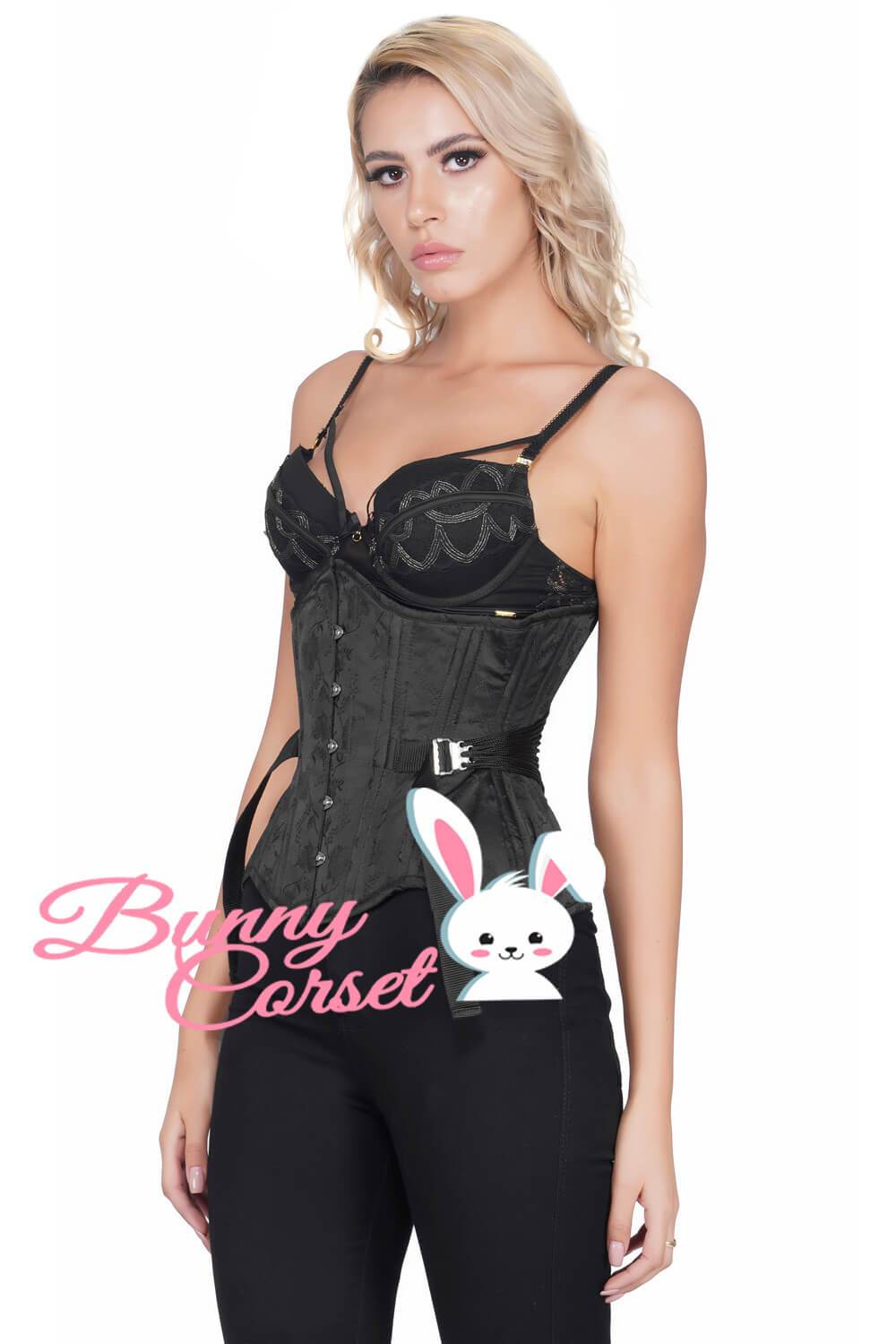 Ashley Curvy Waist Training Corset with Fan Lacing