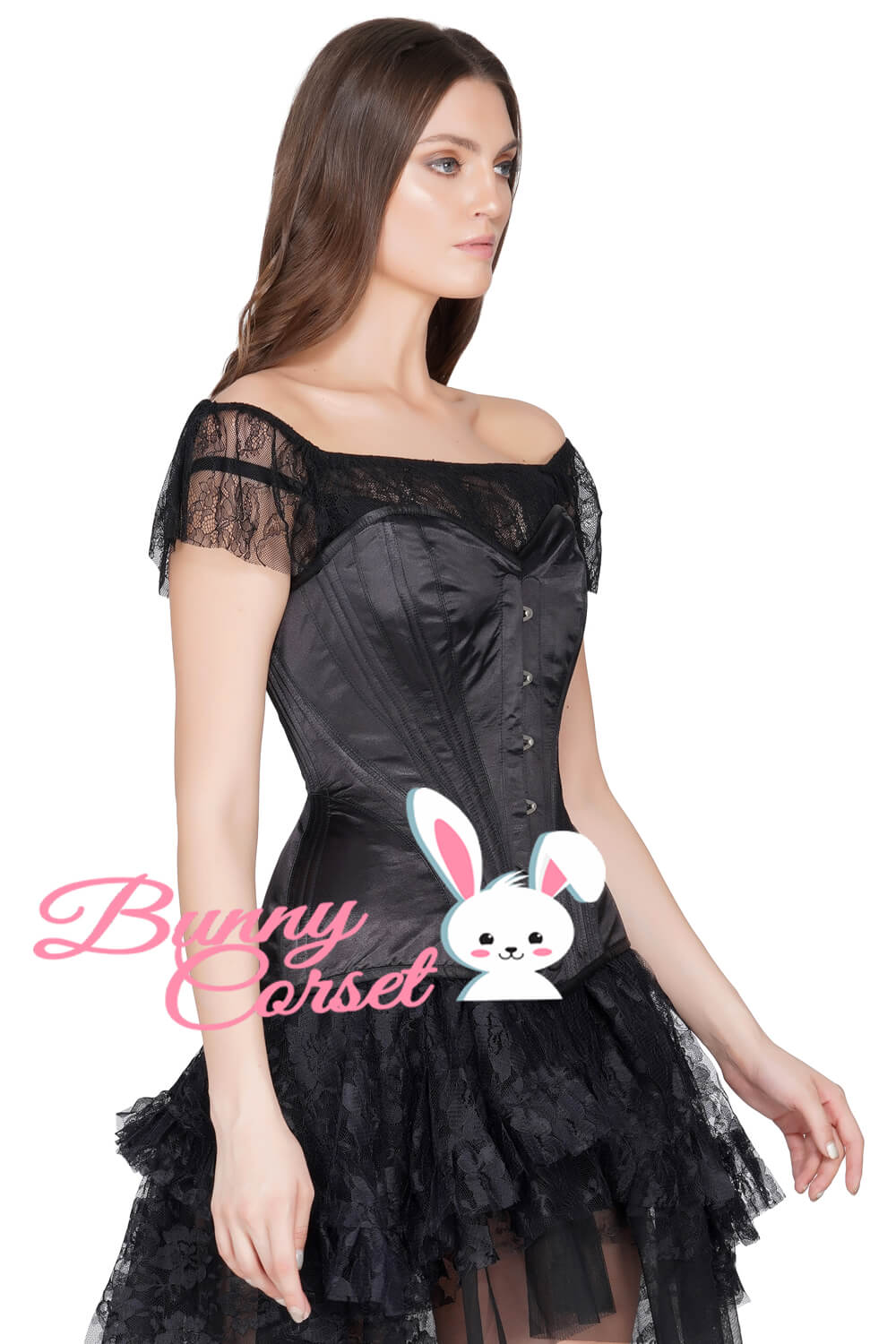 Britney Satin Overbust Corset